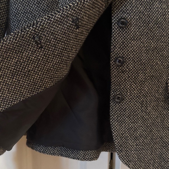 Chaps Women's Black Tweed Blazer - Picture 6 of 6